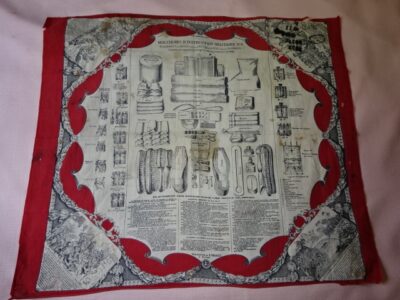 AD101 - Mouchoir d'instruction militaire N°8