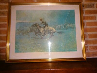 AM514 - PHOTO CAVALIER COW BOY